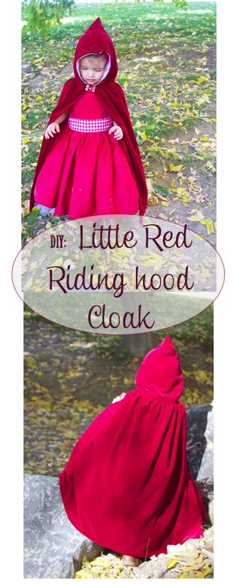 Do It Yourself Divas Diy Little Red Riding Hood Costume