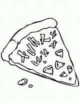 Pizza Coloring Pages Slice Cheese Printable Kids Color Drawing Clipart Coloring4free Cliparts Steve Colouring Swiss Draw Sheet Getdrawings Getcolorings Pineapple sketch template
