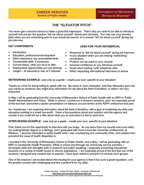 pitch resume  exclusive resume  minutes
