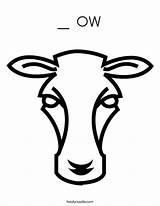 Coloring Ow Cow Head Milking Barn Twistynoodle Noodle Favorites Login Add Outline Cursive sketch template