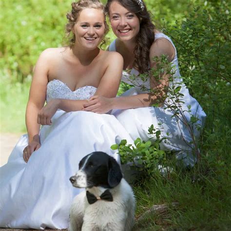 This Lesbian Couple Takes The Cake For Most Original Wedding Photo