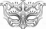 Masquerade Masks Drawing Getdrawings sketch template