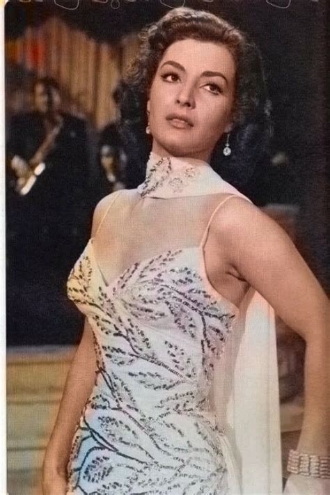 Elsa Aguirre Mexican Actress Sleeveless Wedding Dress Model