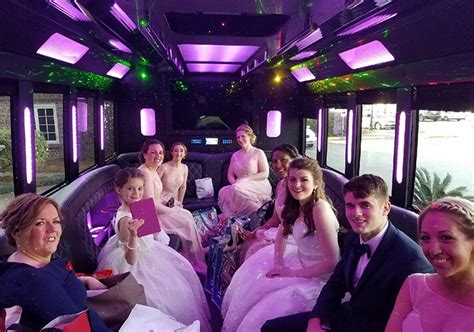 wedding transportation services in charleston coastal limo