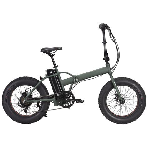 foldable folding fat tire electric bike  fun motor pedal assist china electric