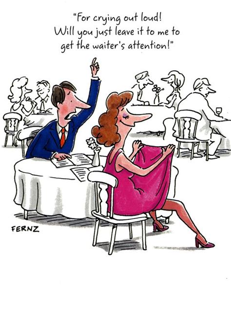 Get The Waiter S Attention Birthday Greetings Funny Funny Postcards