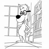 Peabody Sherman Mr Coloring Books Pages sketch template