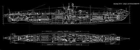 german type vii submarine schematics