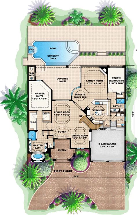 florida house plan id chp  coolhouseplanscom   home   house plans