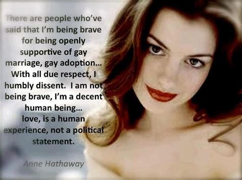 Anne Hathaway S Super Shareable Quote On Gay Rights