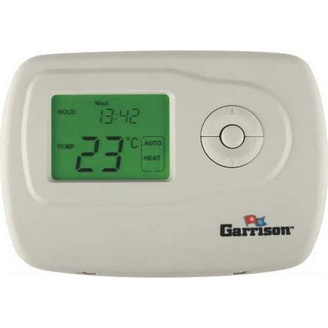 garrison digital thermostat  stage heatcool programmable walmartcom walmartcom