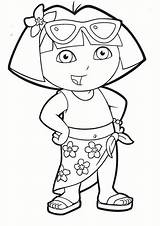 Dora Explorer Aventureira Netart Pintar Stumble Tweet sketch template