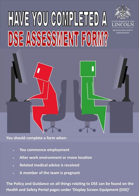 completed  dse assessment form staff news