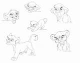 Vitani Cub Coloring Lion King Ver Lineart Paint Pages Printable sketch template