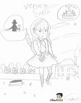 Factory Chocolate Salt Charlie Drawing Veruca Getdrawings sketch template