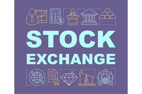 stock exchange word concepts banner creative daddy