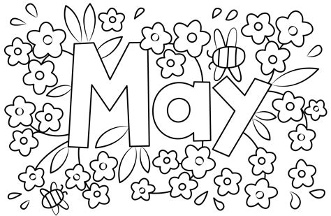 flowers coloring pages  printable coloring pages