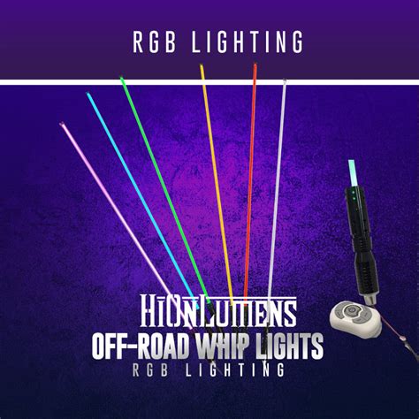 led whip light hionlumens