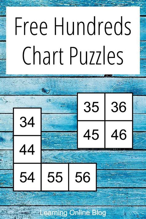 hundreds chart puzzles   homeschool discounts homeschool