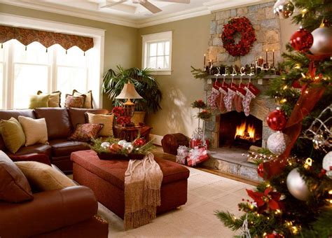 top  beautiful ways  decorate  living room  christmas