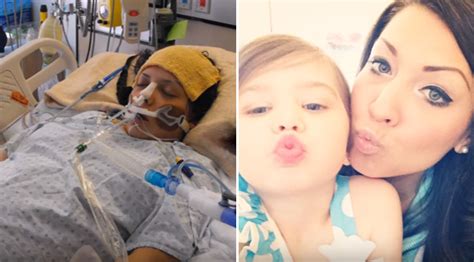 mom nearly dies after giving birth but fights off the rare disorder to