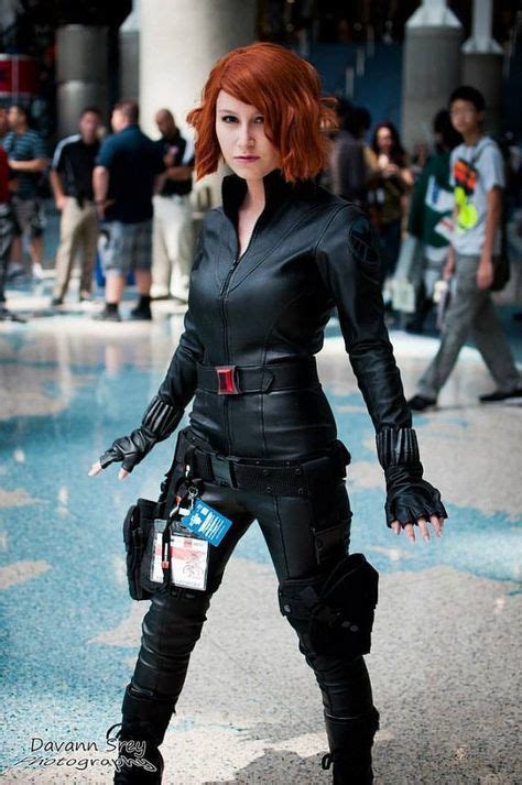 This Is A Custom Made Black Widow Costume From Avengers