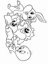 Looney Tunes Pages Toons Ausmalbilder Sheets Ausdrucken Malvorlagen sketch template