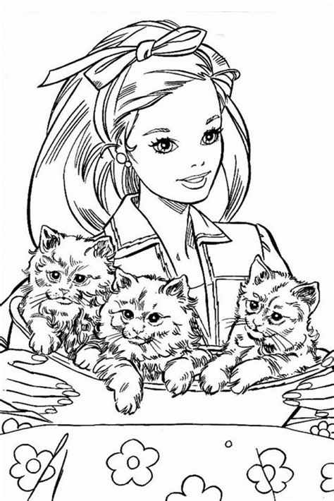 barbie coloring pages clip art library
