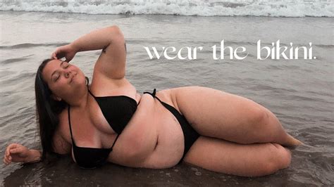 How To Feel Confident As A Big Girl In A Bikini Youtube