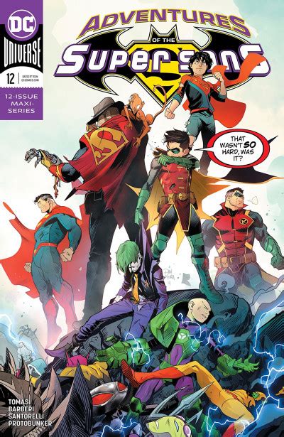 Adventures Of The Super Sons Comic Series Reviews At