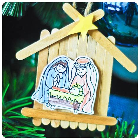 nativity crafts  activities  kids happy home fairy