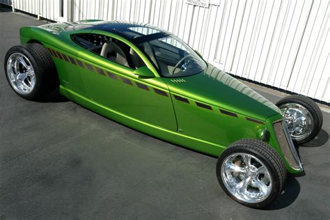 huge collection  chip foose creations   displayed  sema carscoops