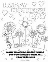 Coloring Mothers Pages Sunday School Cards Religious Mother Print Printable Bible Sheets Color Crafts Kids Church Colouring Grandma Disney Childrens sketch template