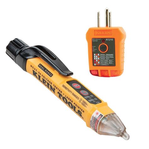 klein tools  piece  contact voltage tester  laser pointer
