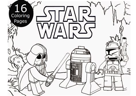 star wars characters coloring pages png  file