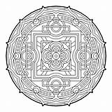 Coloring Pages Sacred Geometry Geometric Cool Aztec Color Fractal Printable Book Colorear Mandala Para Complex Beaver Therapy Therapeutic Getcolorings Dam sketch template