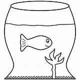 Fish Bowl Goldfish Coloring Clipart Template Cliparts Printable Clip Sheet Library Pages Clipartix Templet Bony Gif Big Attribution Forget Link sketch template
