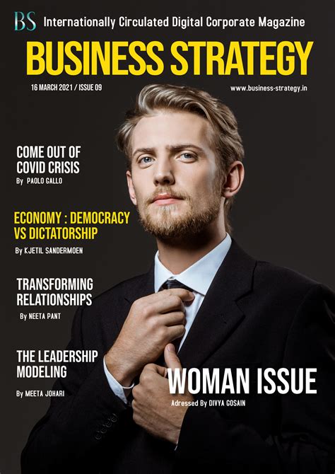 business strategy  magazine empowering young corporate professionals