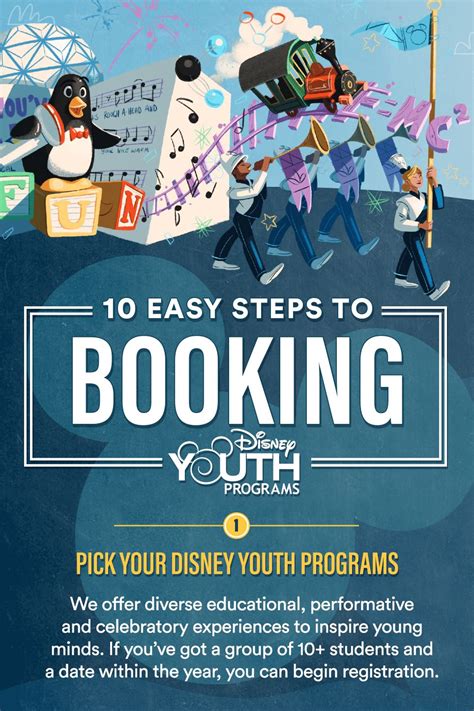 easy steps  booking disney youth programs youth programs disney college program disney