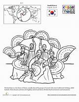 Korea Education Lessons sketch template