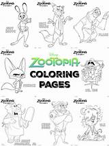 Zootopia Coloring Pages Printable Thesuburbanmom Animation Print Colouring Disney Sheets Taking Learn Check Previous Post Kids Animal Want Story Everfreecoloring sketch template