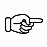 Pointing Menunjuk Jari Tangan Fingers Sedang Arah Emoji Discord sketch template