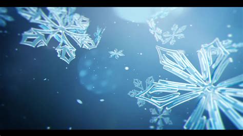 winter logo intro  videohive