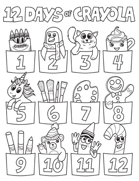 printable number  coloring pages