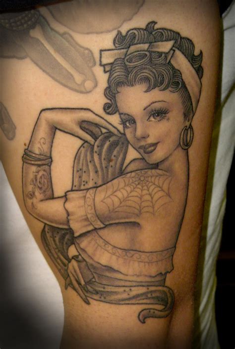 Pin Up Tattoos Designs Ideas And Meaning Tattoos For You