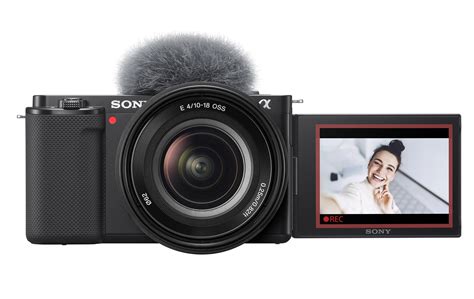 sonys zv  brings interchangeable lenses   vlogging camera series engadget