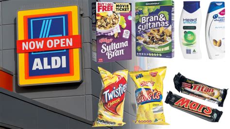aldi   supermarket giant    mimicking  big brands