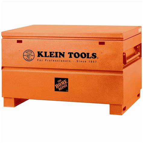 Klein Tools Steel Storage Chest 54605 The Home Depot