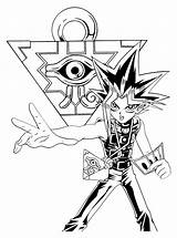 Yu Animierte Ausmalbild Yugioh Bilder sketch template