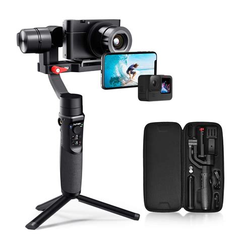 hohem     axis gimbal stabilizer  compact camerasaction